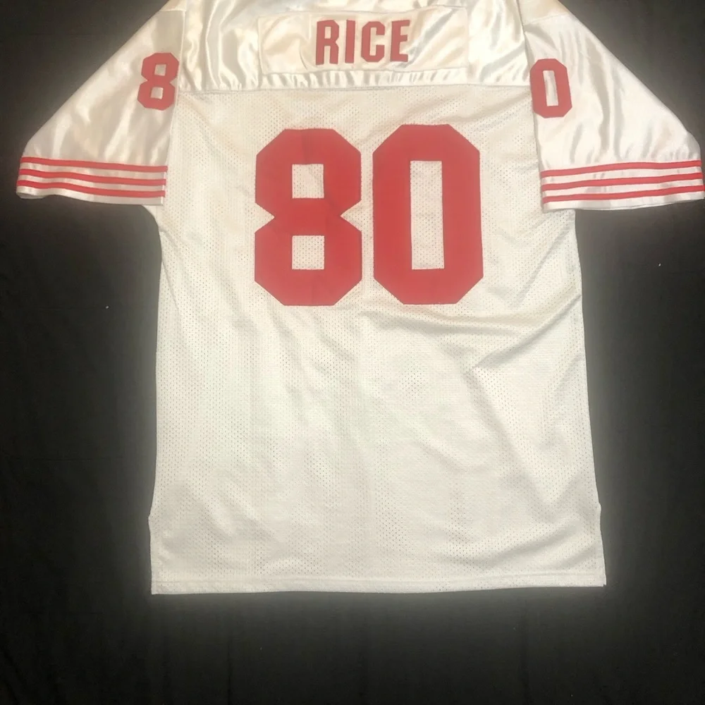 Jerry Rice 49ers authentic 1990 SuperBowl Jersey‎ - Picture 6 of 7